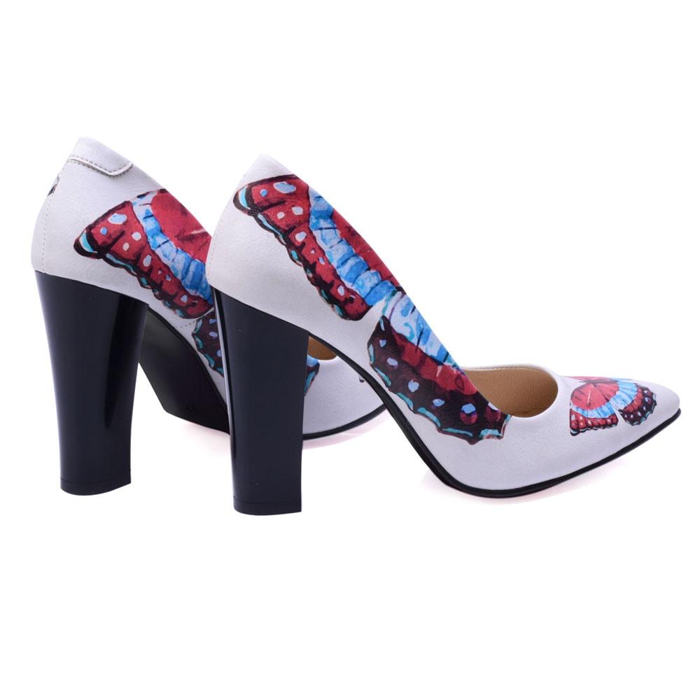Red and Blue Butterfly Heel Shoes STL4502 (1405813489760)