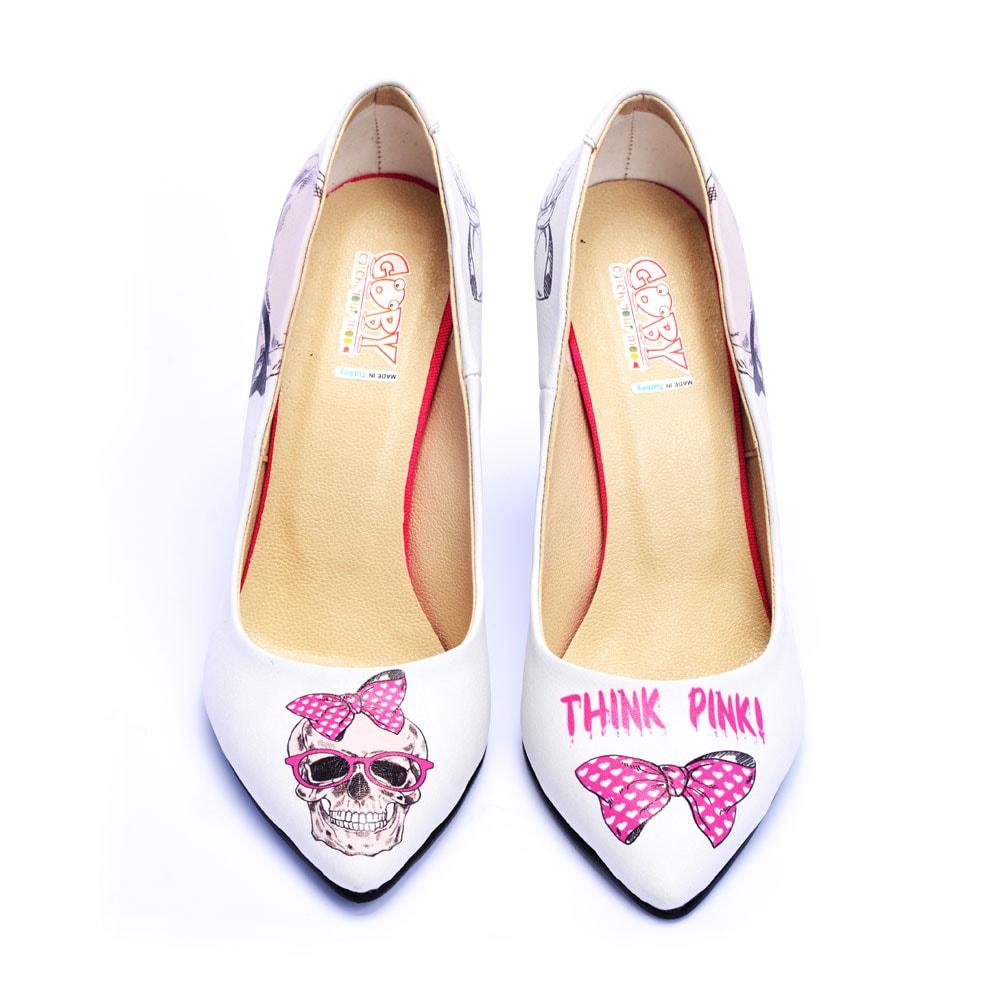 Cute Skull Heel Shoes STL4504 (1405813522528)