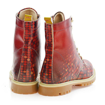 Red Dots Long Boots TMB1019 (1405815160928)