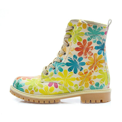 Flowers Long Boots TMB1021 (1405815226464)