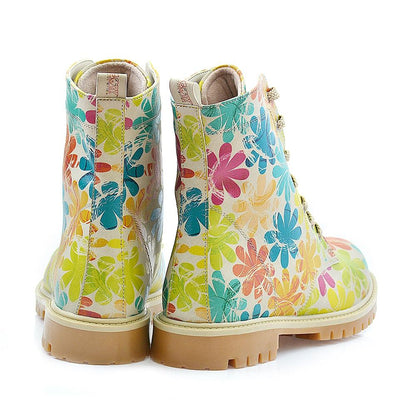 Flowers Long Boots TMB1021 (1405815226464)