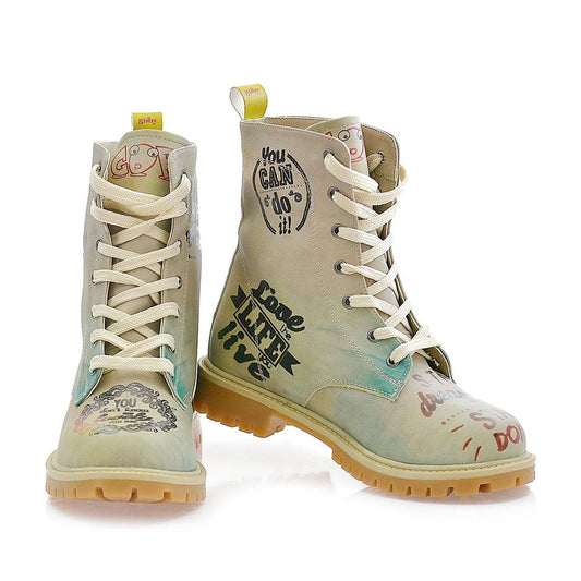 Stop Dreaming Start Doing Long Boots TMB1023 (1405815324768)