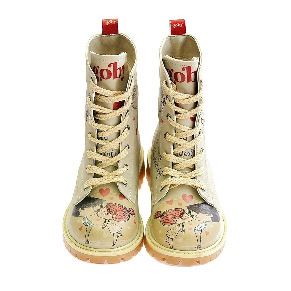 Happy Valentines day Long Boots TMB1037 (1405815783520)