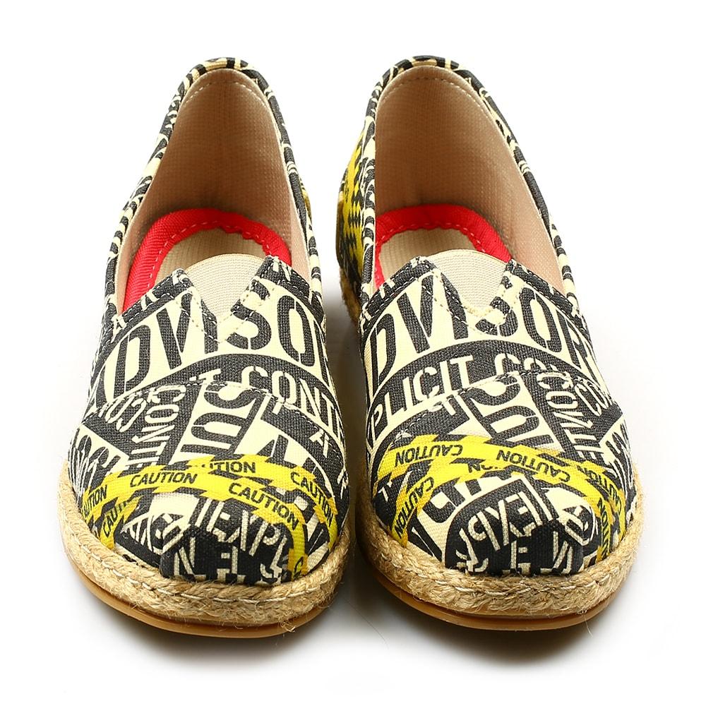 Do not Cross Ballerinas Shoes TMH2203 (1405816635488)