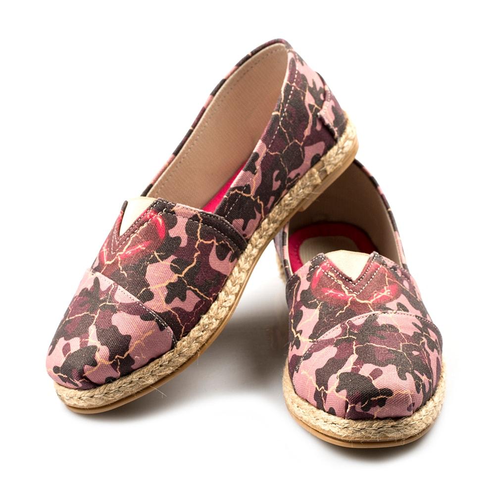 Camouflage Ballerinas Shoes TMH2205 (1405816701024)