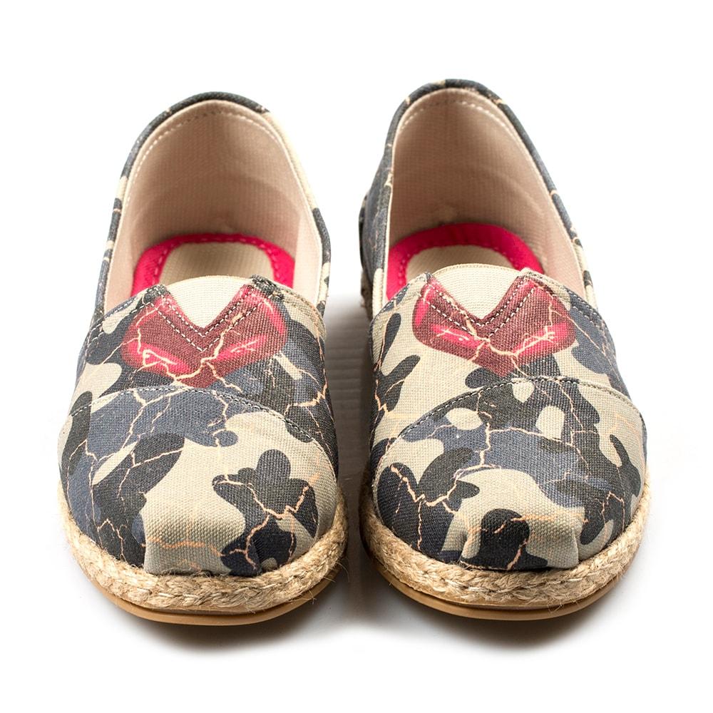 Camouflage Ballerinas Shoes TMH2206 (1405816733792)