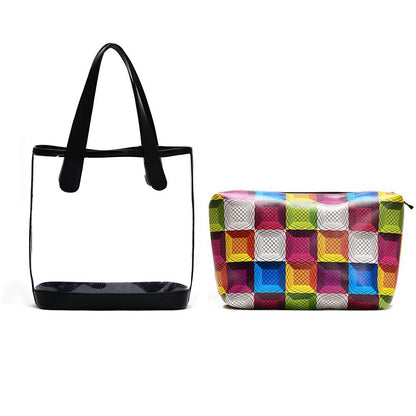 Colored Squares Hand Bags TRP903