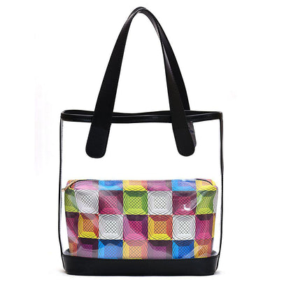 Colored Squares Hand Bags TRP903