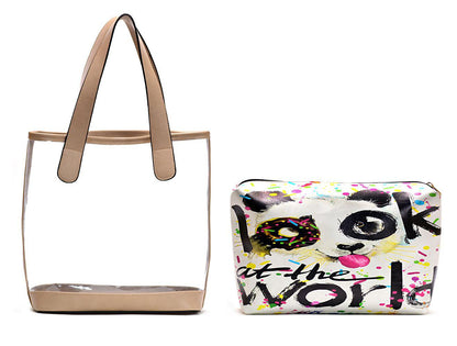 Look at the World From Different Bevel Hand Bags TRP909