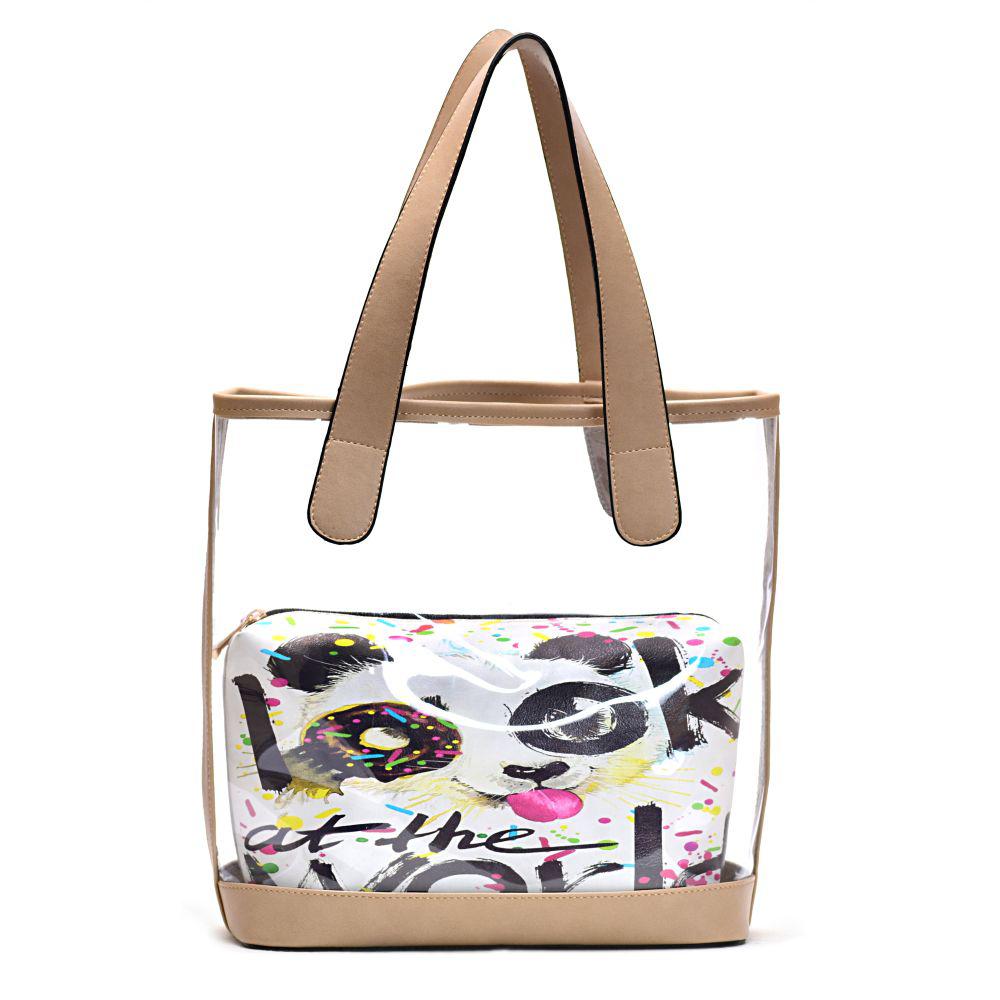 Look at the World From Different Bevel Hand Bags TRP909