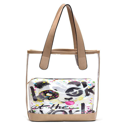 Look at the World From Different Bevel Hand Bags TRP909