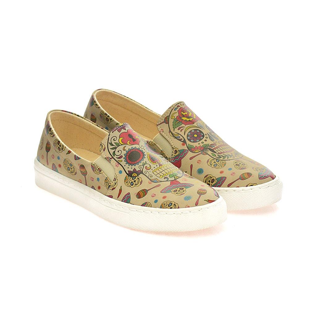 Skull Sneaker Shoes VN4005 (506278281248)