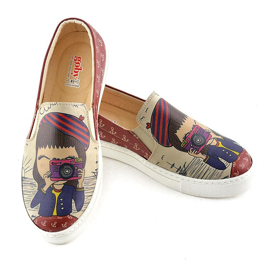 Photographer Girl Sneaker Shoes VN4040 (506279493664)