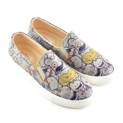 Crazy Smileys Sneaker Shoes VN4044 (506279657504)