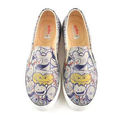 Crazy Smileys Sneaker Shoes VN4044 (506279657504)