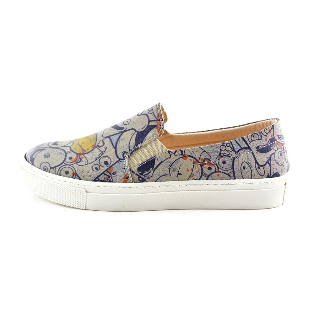 Crazy Smileys Sneaker Shoes VN4044 (506279657504)