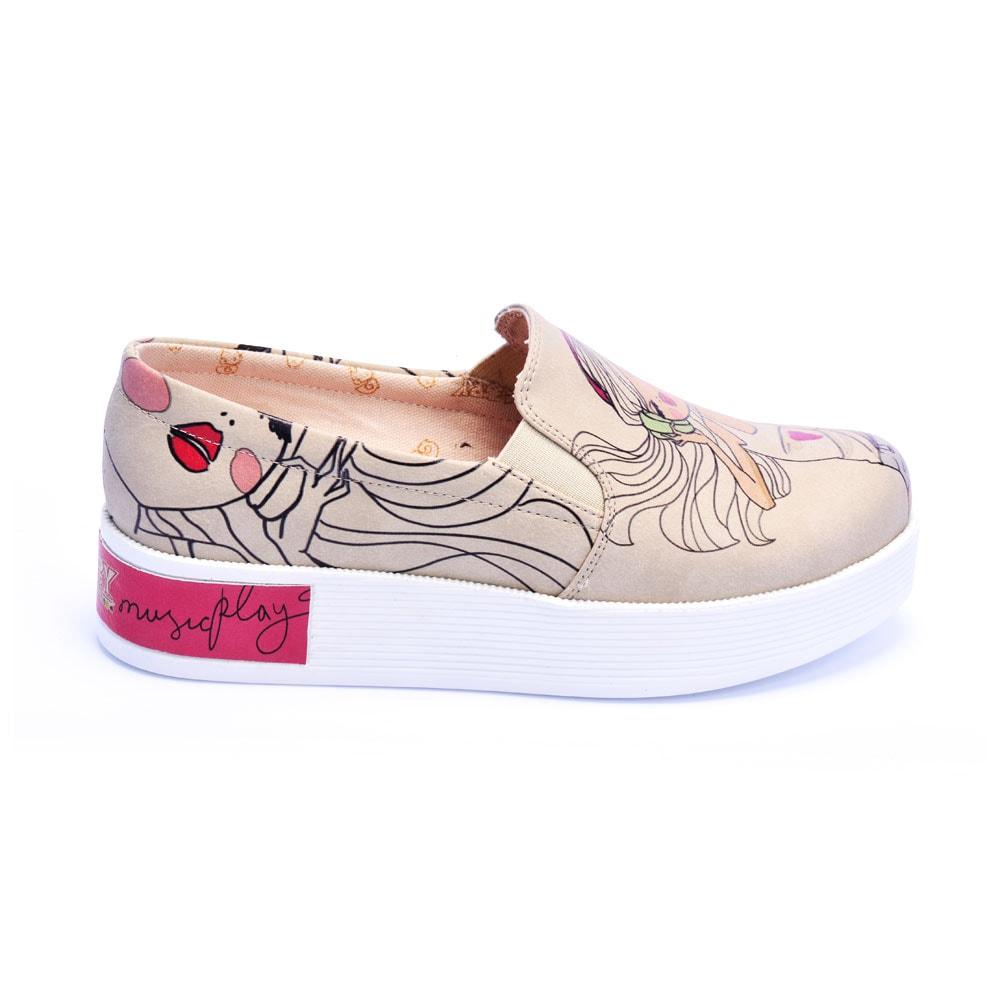 Let the Music Play Sneaker Shoes VN4219 (506280411168)