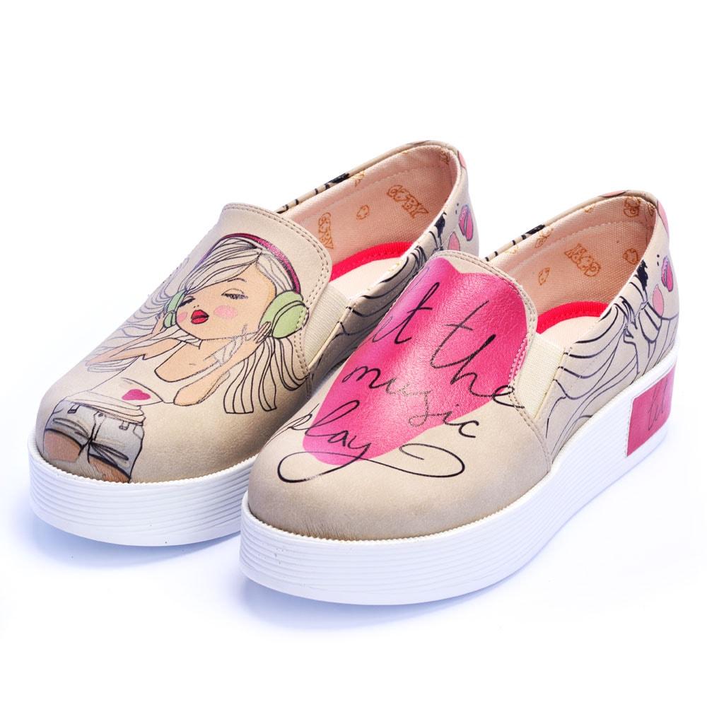 Let the Music Play Sneaker Shoes VN4219 (506280411168)