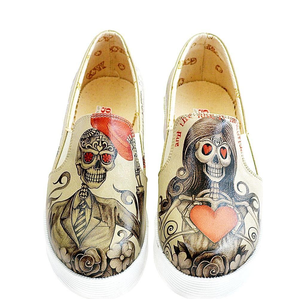 Death is Not End of Love Sneaker Shoes VN4222 (506280476704)