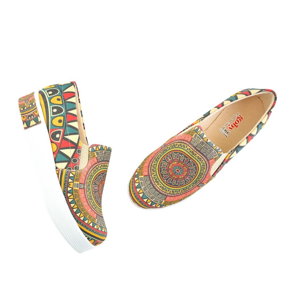 Pattern Sneaker Shoes VN4301 (506280673312)