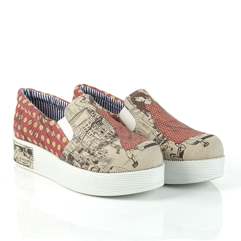 Stylish Woman Sneaker Shoes VN4302 (506280706080)