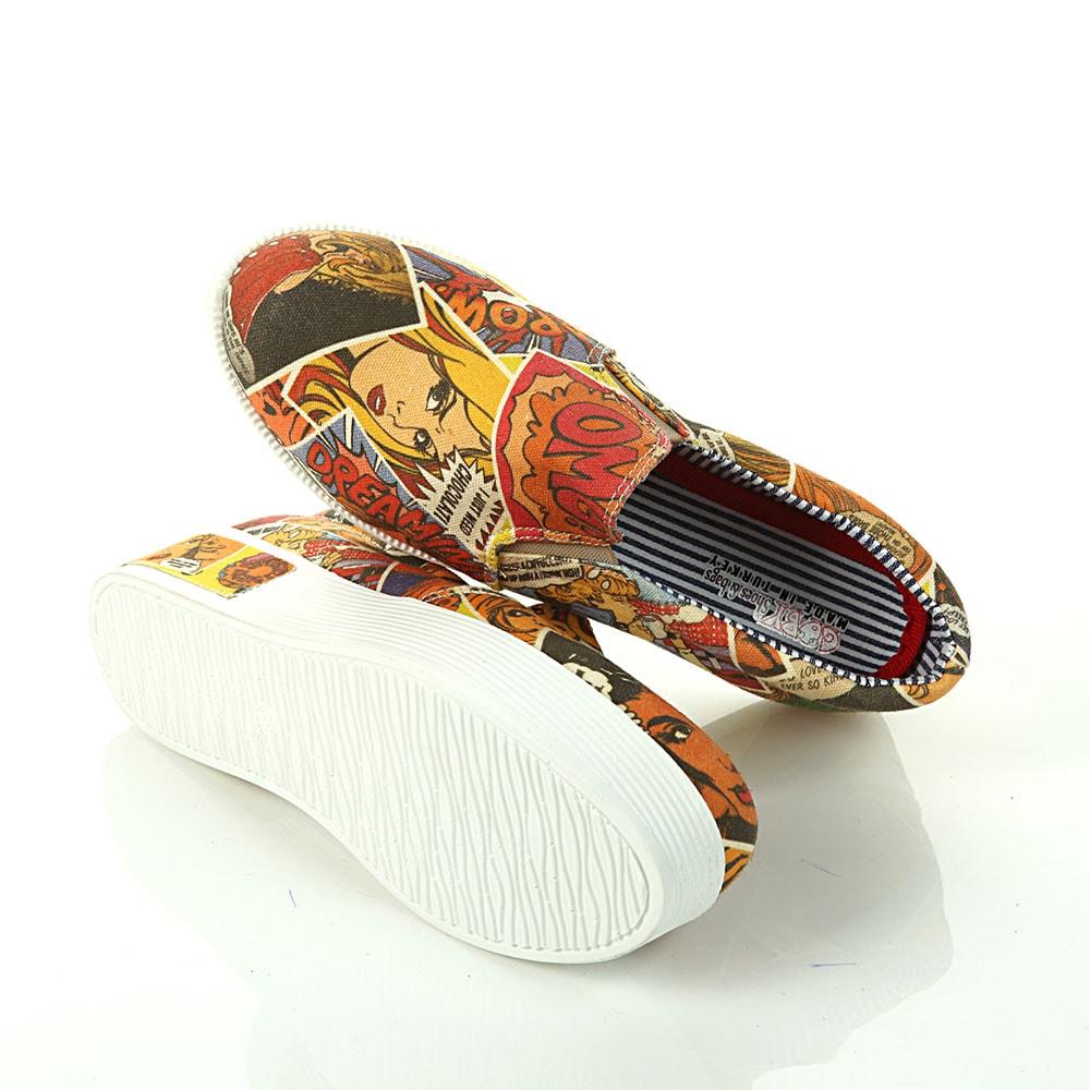 Pop Art Sneaker Shoes VN4303 (506280738848)
