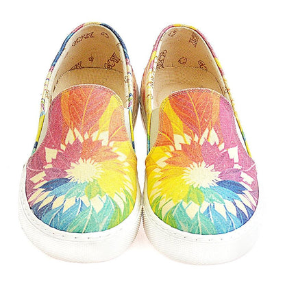 Colored Leaves Sneaker Shoes VN4402 (506281132064)