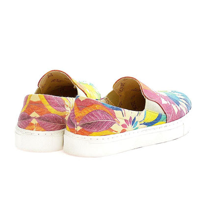 Colored Leaves Sneaker Shoes VN4402 (506281132064)