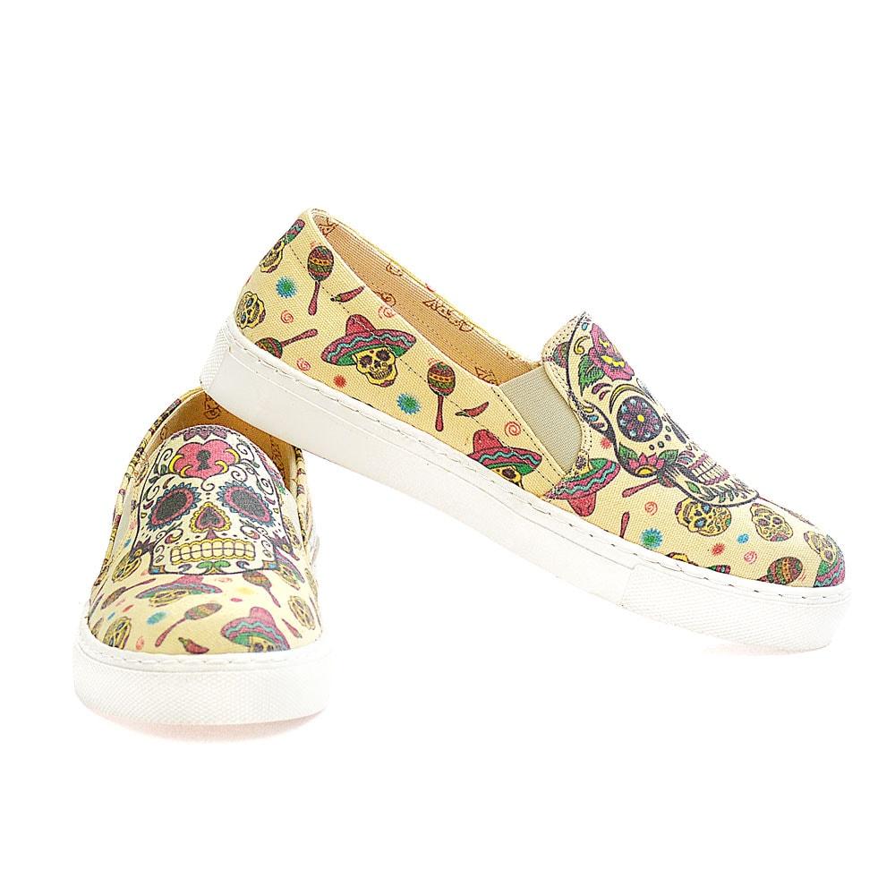 Skull Sneaker Shoes VN4406 (506281295904)