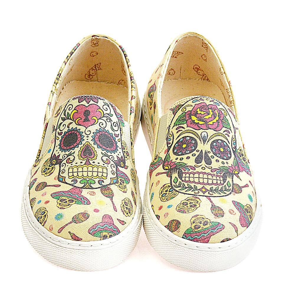 Skull Sneaker Shoes VN4406 (506281295904)