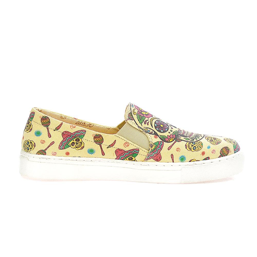 Skull Sneaker Shoes VN4406 (506281295904)