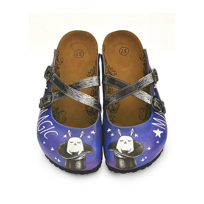 Blue Magic Cross-Strap Clogs WCAL127 (737673150560)