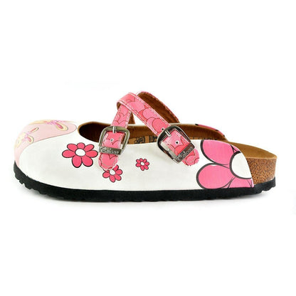 Pink Love Bunnies Clogs WCAL137 (737672429664)