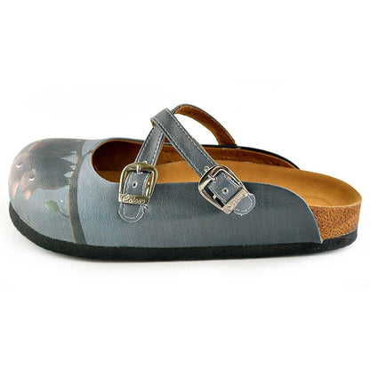 Brown Bat Clogs WCAL142 (737671544928)