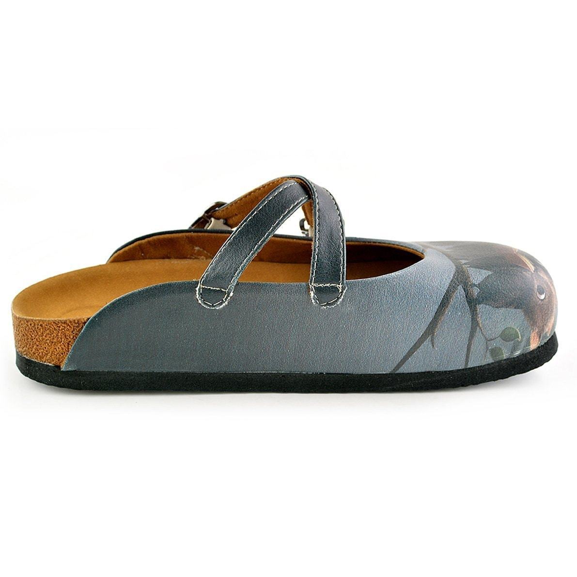 Brown Bat Clogs WCAL142 (737671544928)