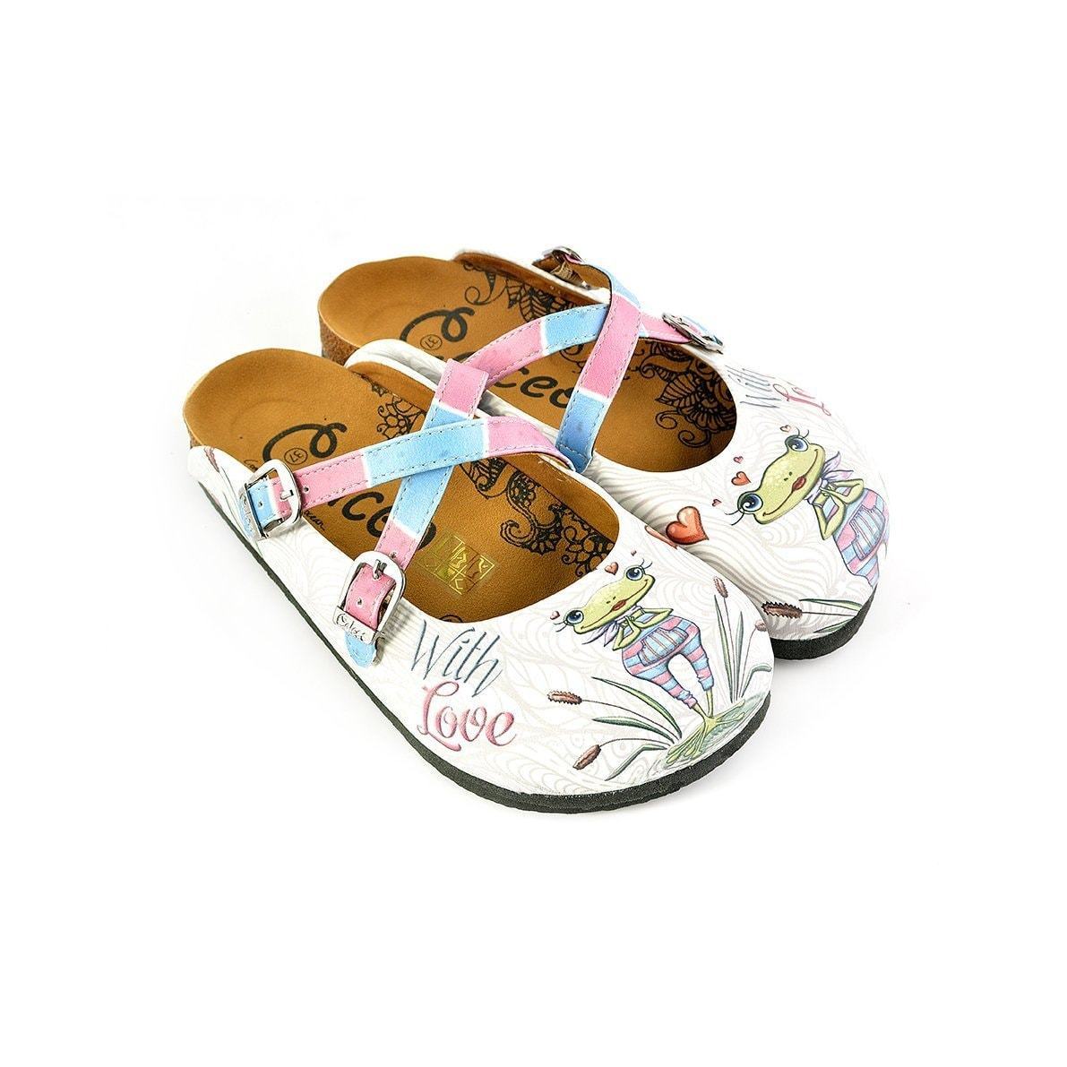 White With Love Crisscross Clogs WCAL148 (737671151712)