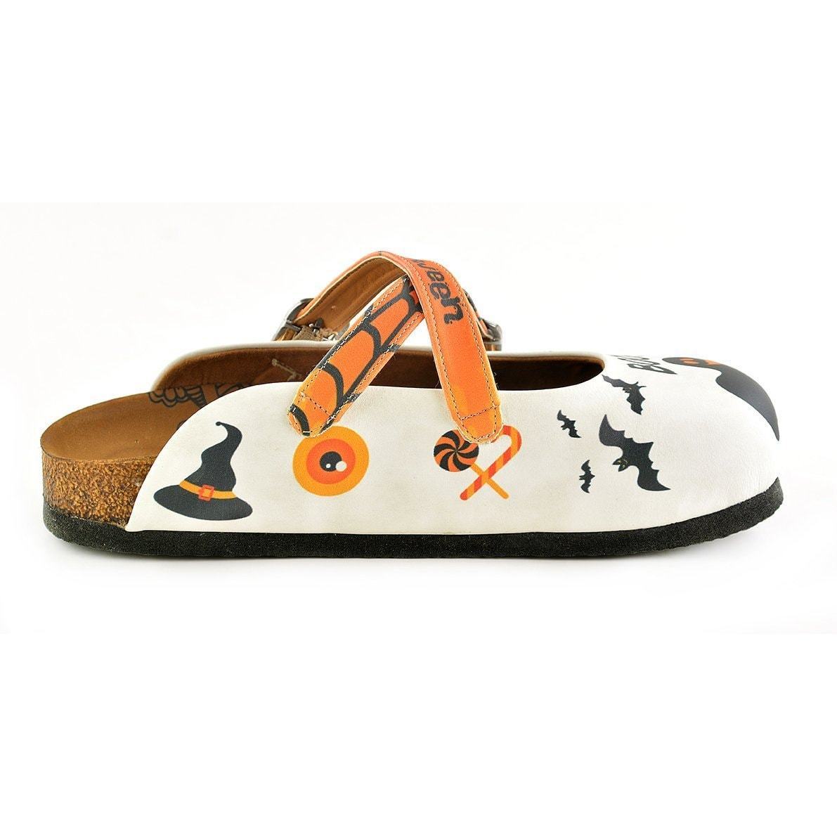 Happy Halloween Clogs WCAL150 (737667514464)