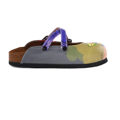 Purple Owl Clogs WCAL155 (737670987872)