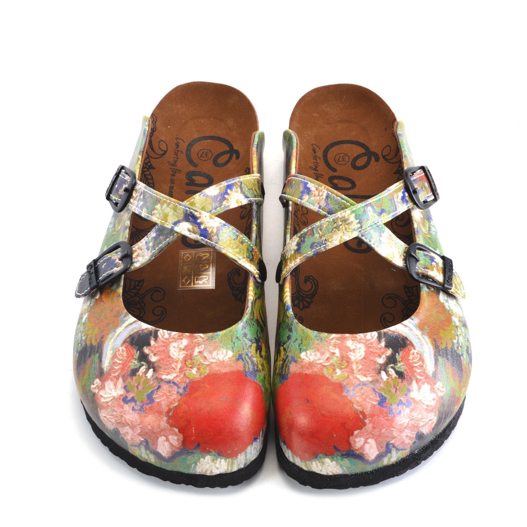 Rose Garden Clogs WCAL159 (737667350624)