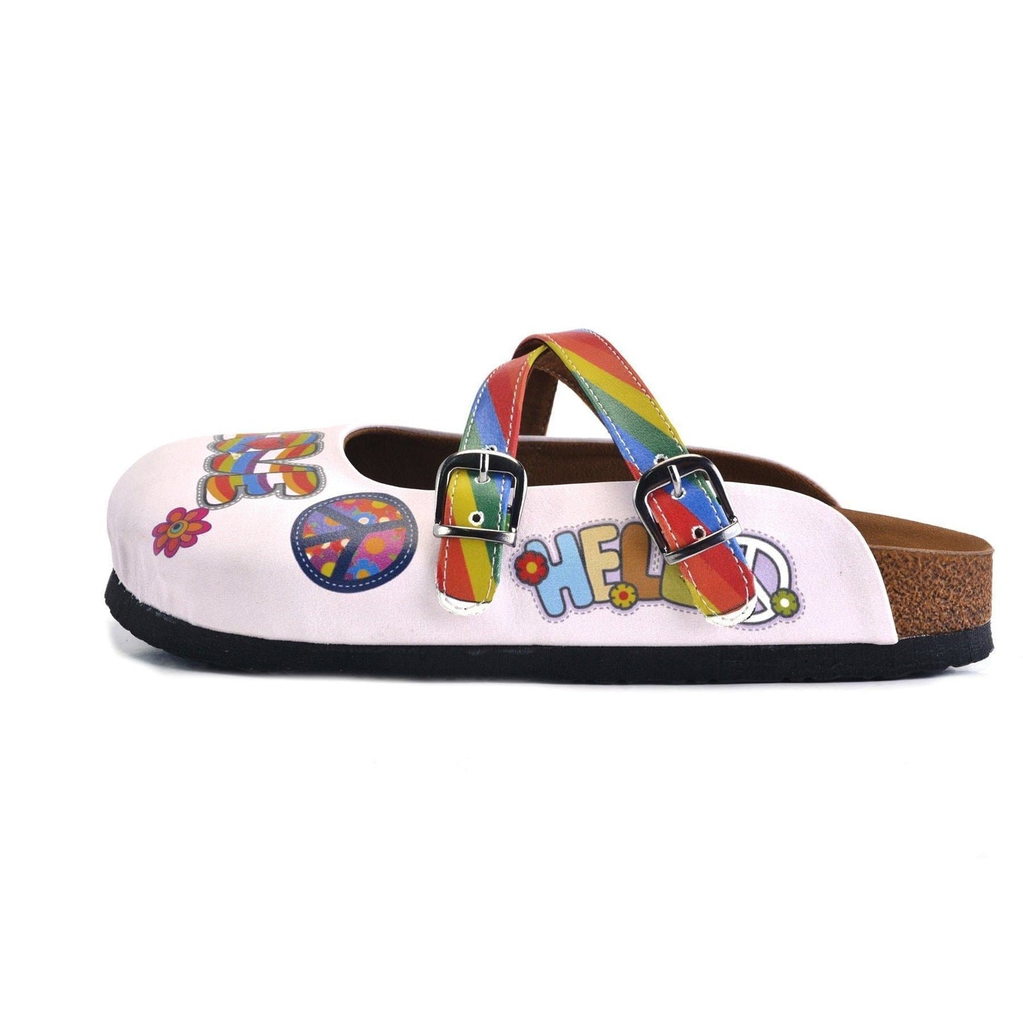 Peace & Love Clogs WCAL162 (737667219552)