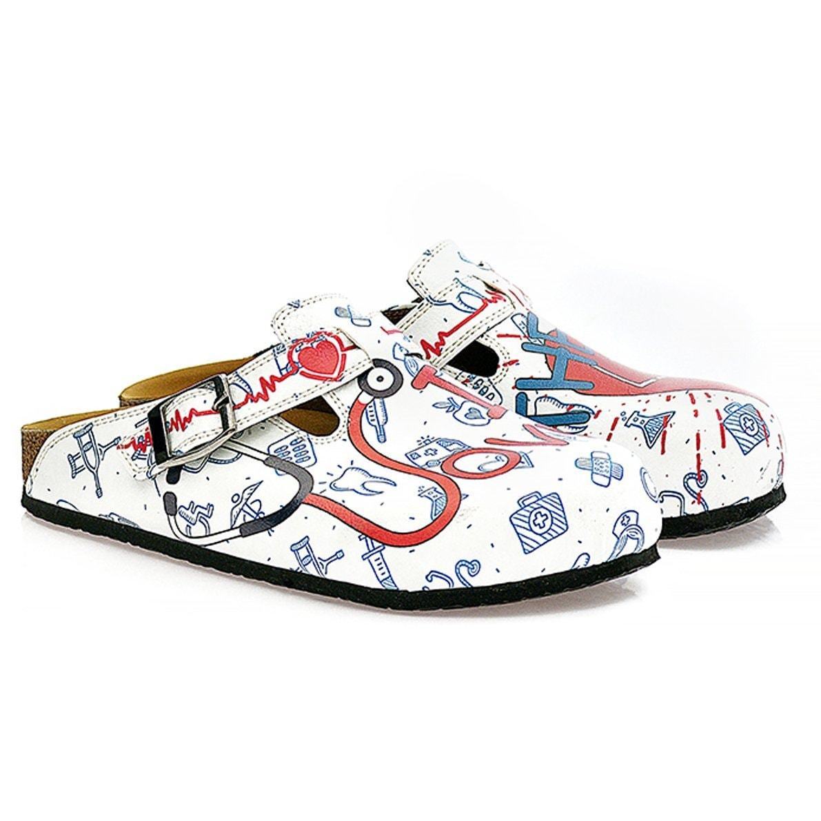 White Doctor Clogs WCAL325 (737670791264)