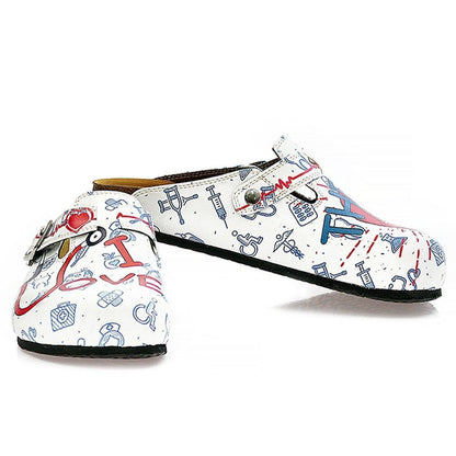 White Doctor Clogs WCAL325 (737670791264)