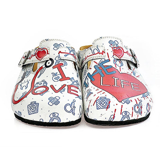 White Doctor Clogs WCAL325 (737670791264)
