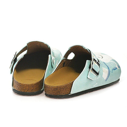 Light Blue Dentist Clogs WCAL329 (737670692960)