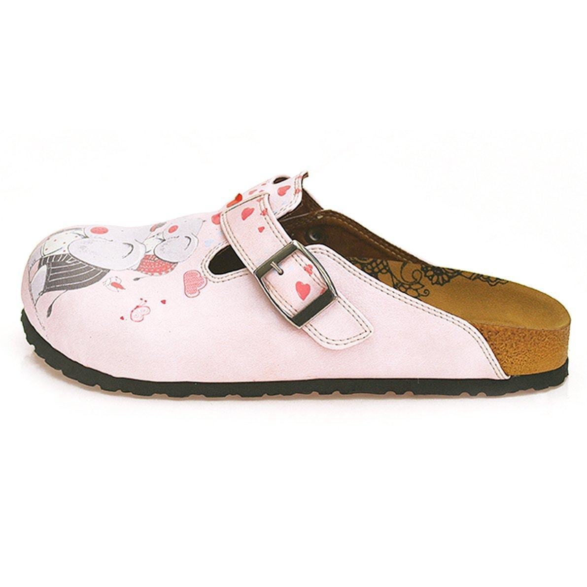 Pink Fun Elephant Clogs WCAL338 (737699528800)