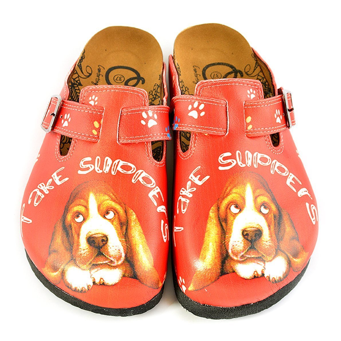 Red Take Suppers Clogs WCAL349 (737670201440)
