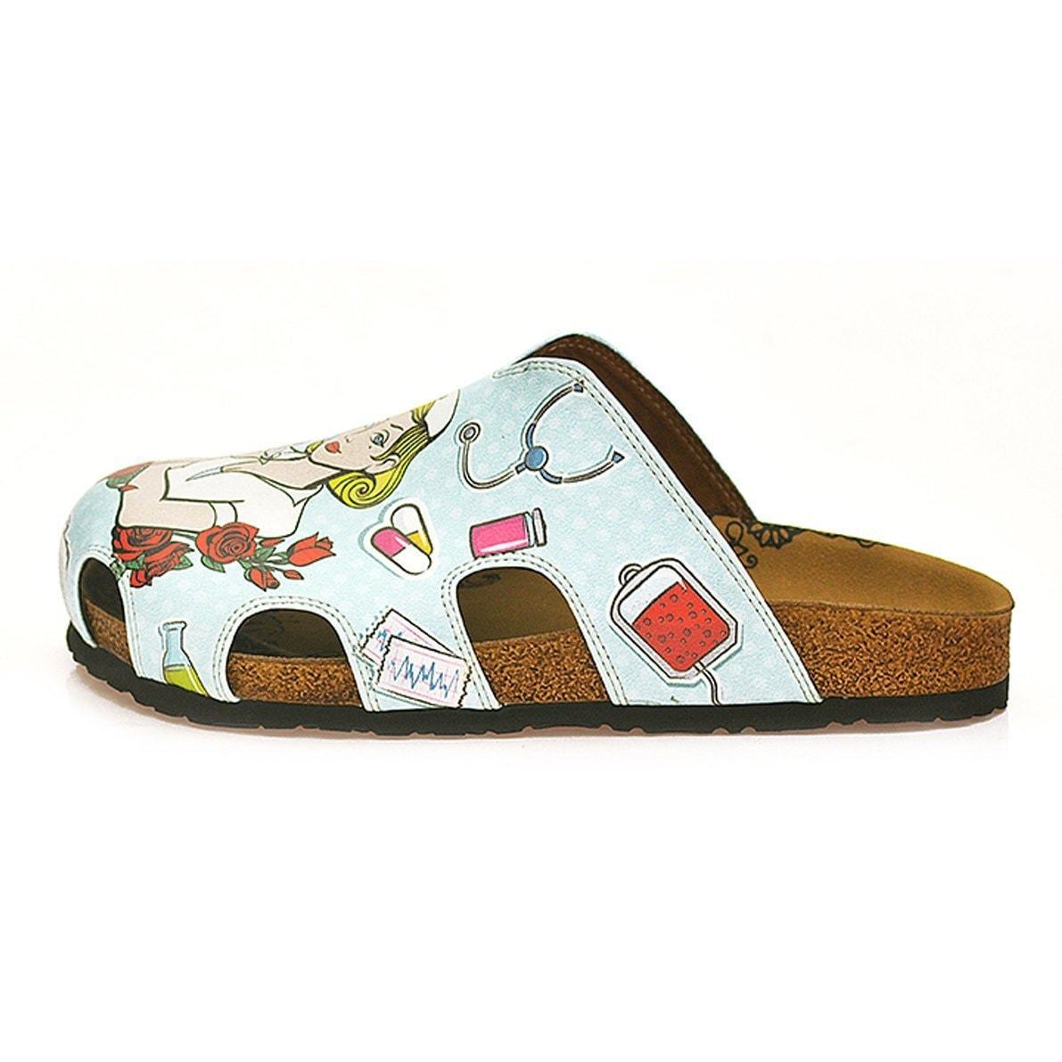 Blue Nurse Clogs WCAL603 (737669840992)