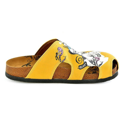 Yellow Joy Clogs WCAL606 (737669677152)