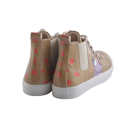 Short Furry Boots WCON108 (1421153763424)