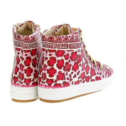 Pink Leopard Sneaker Boots WCV2028 (1405820731488)